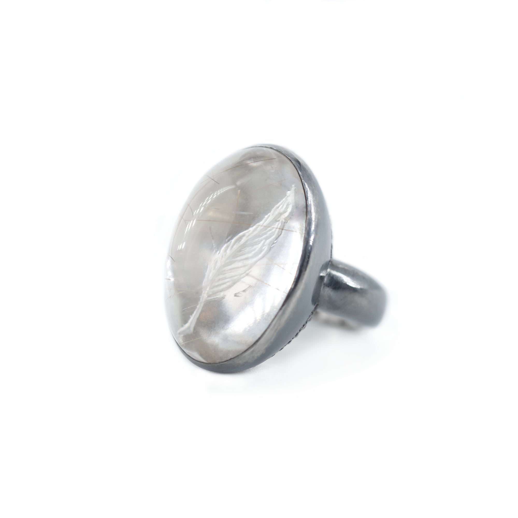 Poetry Intaglio Ring