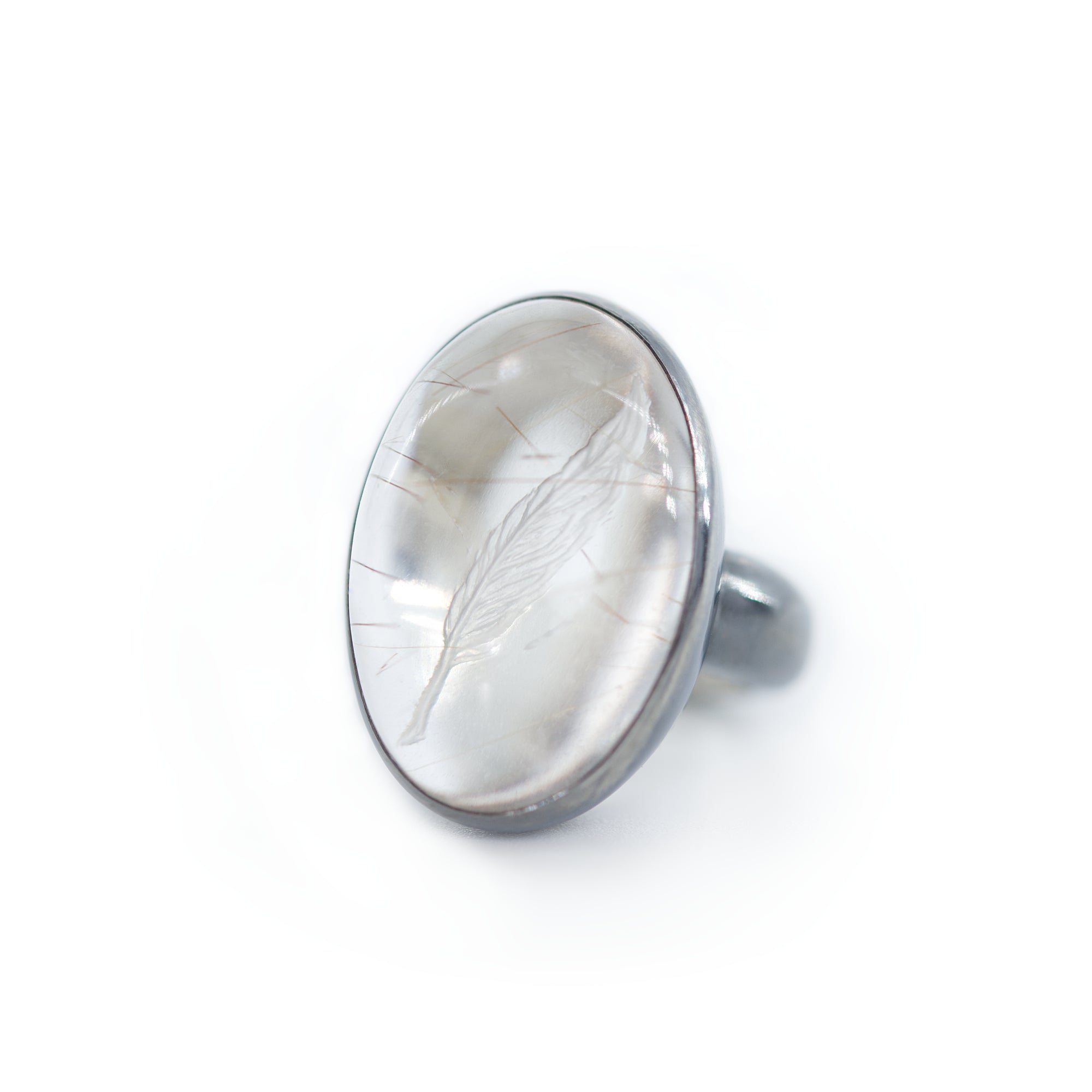 Poetry Intaglio Ring